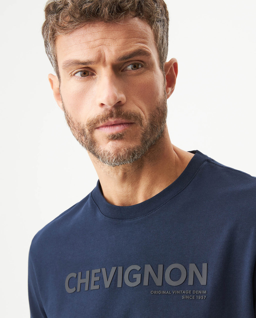 Men's Classic Fit Short Sleeve T-shirt in Cotton, Windward - 4